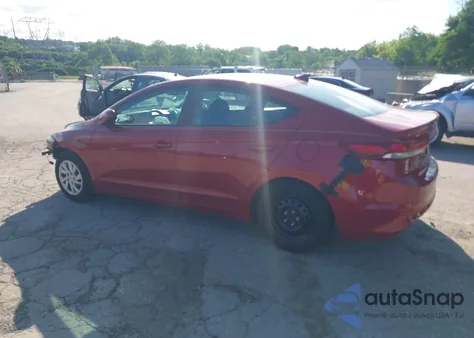 2017 Hyundai Elantra Se z USA, uszkodzony, nr VIN KMHD74LF3HU423353